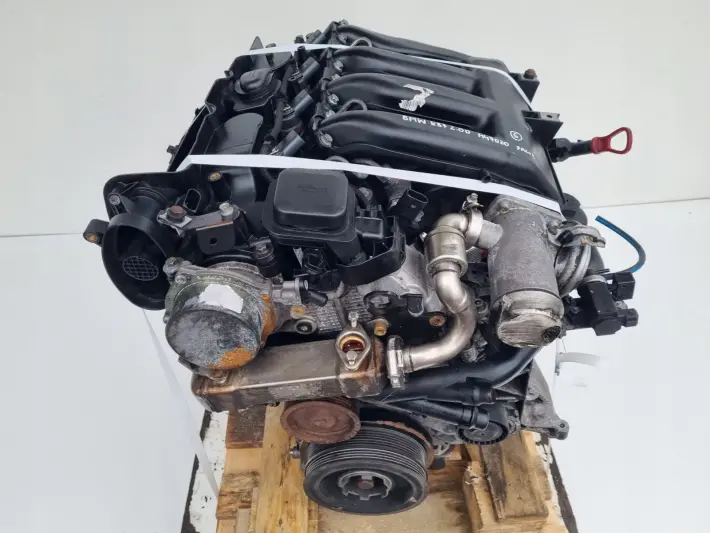 SILNIK KOMPLET BMW E87 2.0 D DIESEL 169tyś M47D20 204D4