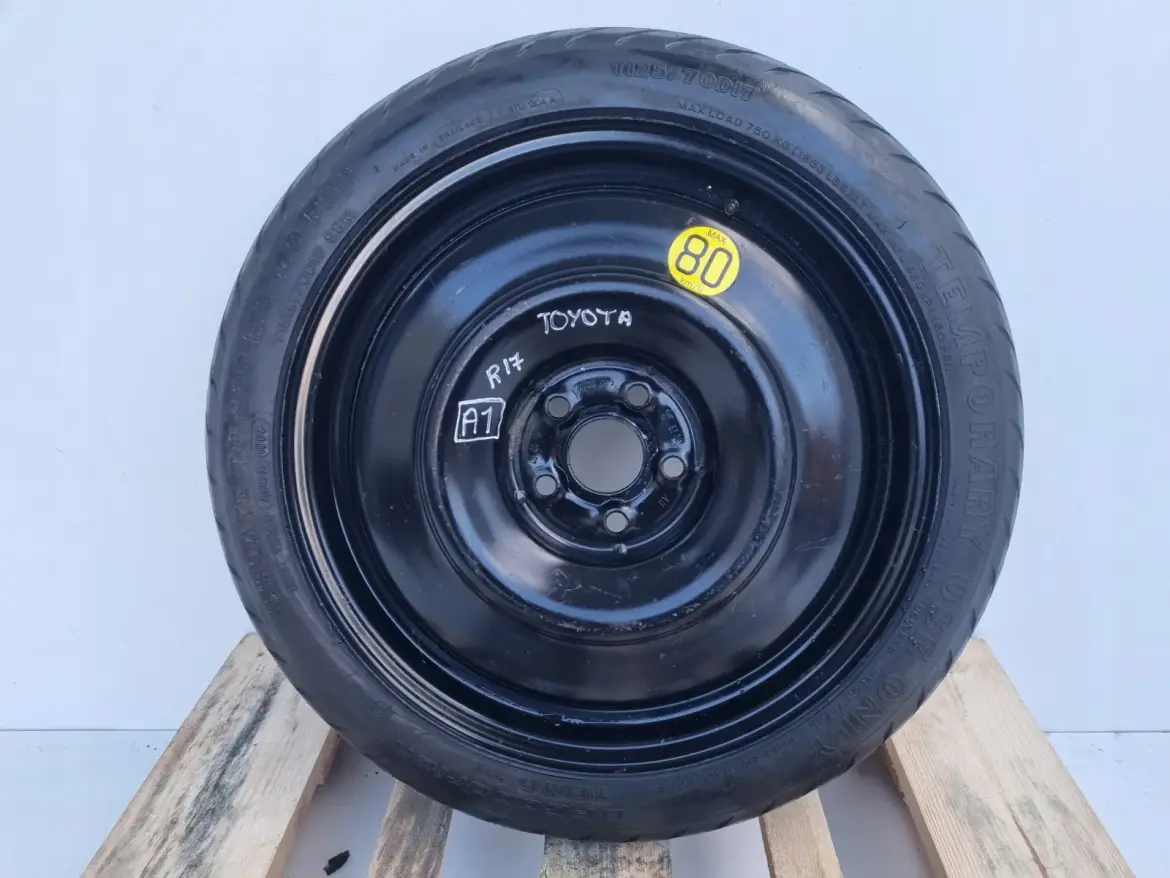 Toyota Avenis T25 KOŁO DOJAZDOWE Dojazdówka 125/70 R17 D17 5x100 2170600