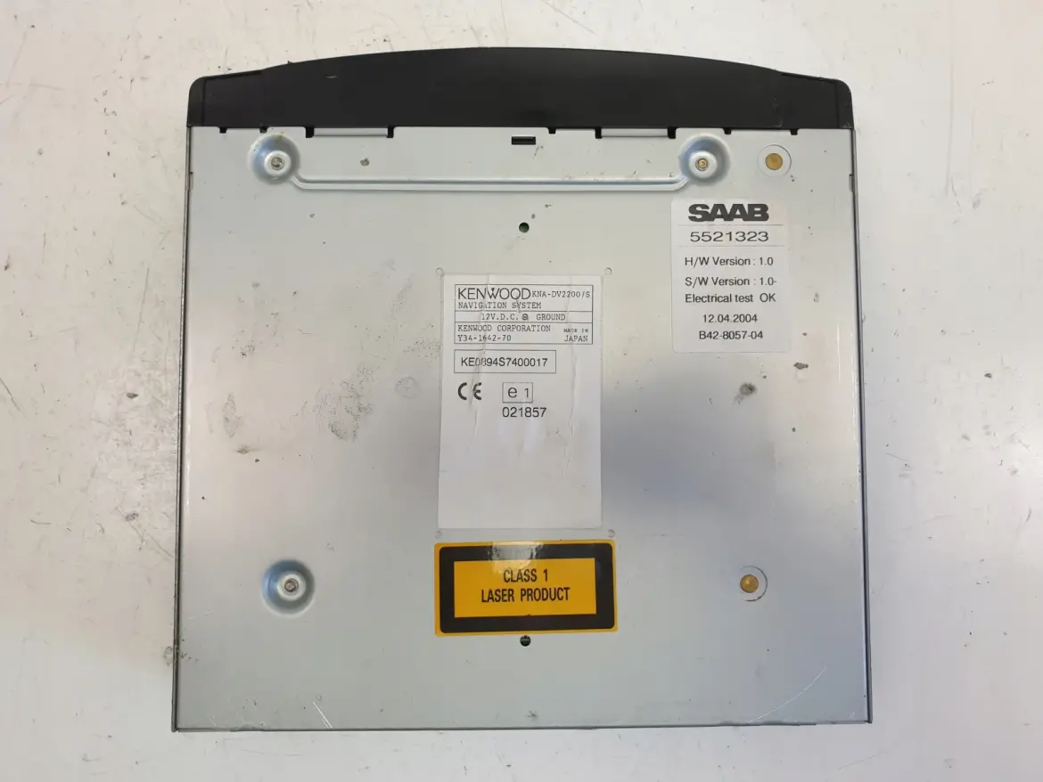 Saab 95 9-5 lift ODTWARZACZ DVD Kenwood 5521323