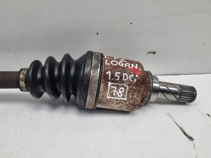 Dacia Logan 1.6 16V LEWA PRZEDNIA PÓŁOŚ półośka lewy przód Manual