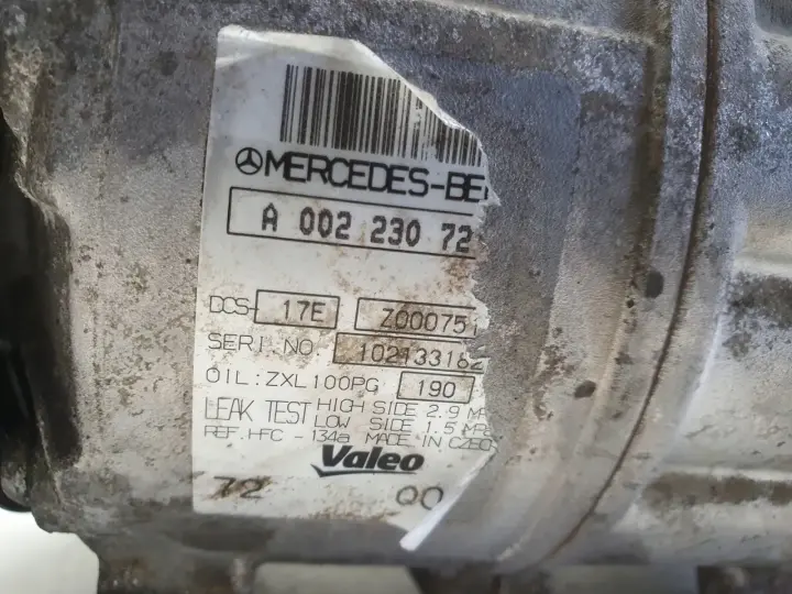 Mercedes Vito W639 2.2 CDI SPRĘŻARKA KLIMATYZACJI