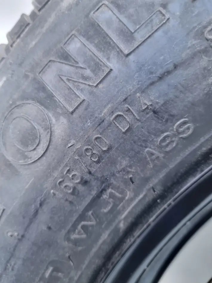 Volvo 240 940 740 KOŁO DOJAZDOWE dojazdówka 165/80 R14 1229494 7436191