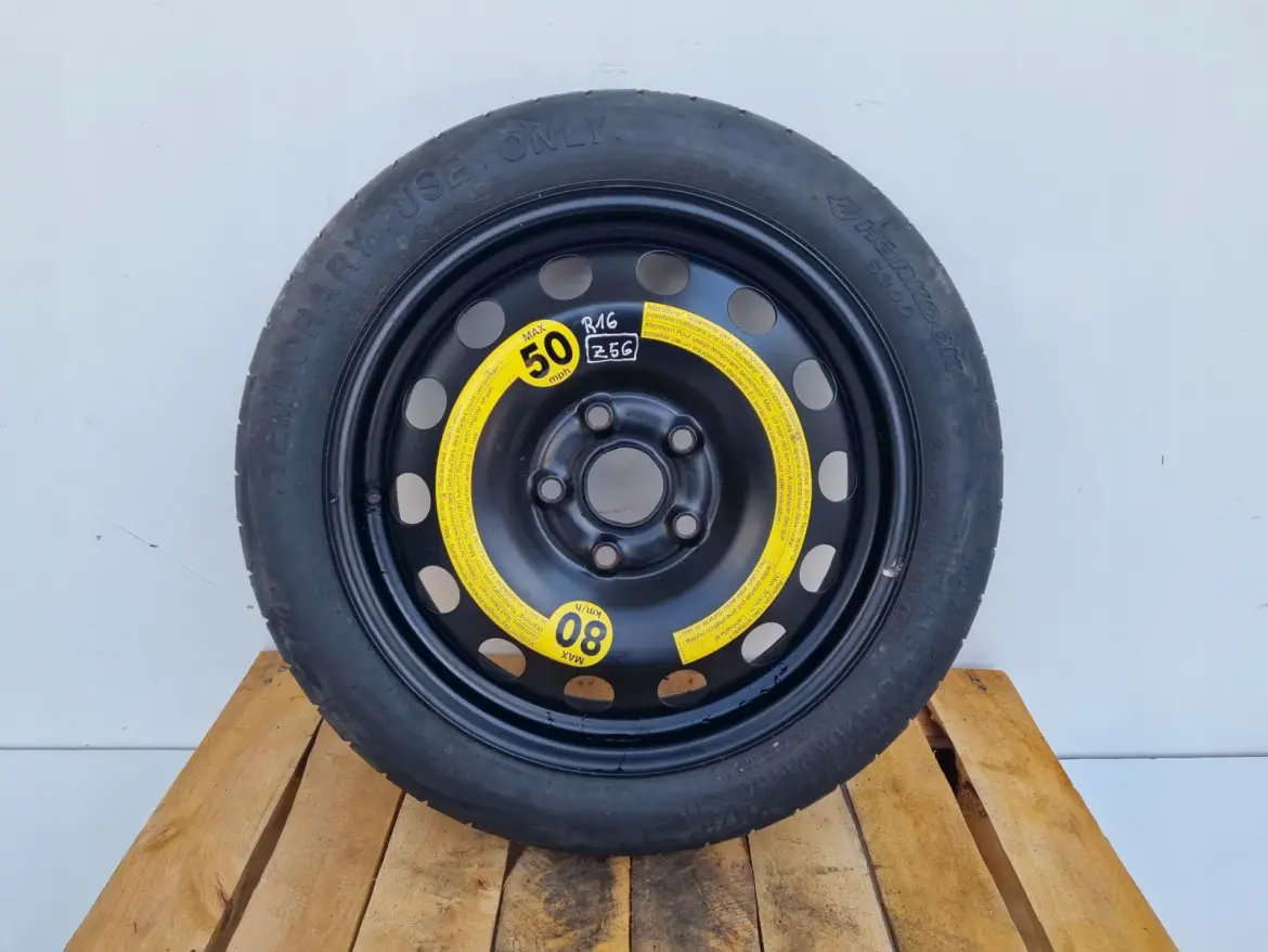 Audi Seat Vw Golf V KOŁO DOJAZDOWE dojazdówka 125/70 R16 1K0601027F 5x112