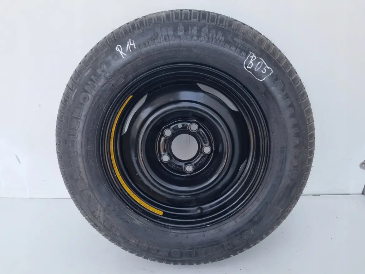 Volvo 240 940 740 KOŁO DOJAZDOWE dojazdówka 165/80 R14 1229494 7436191