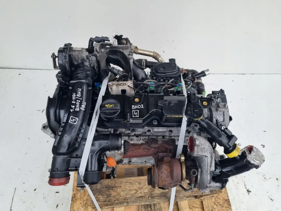 SILNIK KOMPLET Citroen DS3 1.6 HDI EHDI 75KM 138tyś BHW BH02