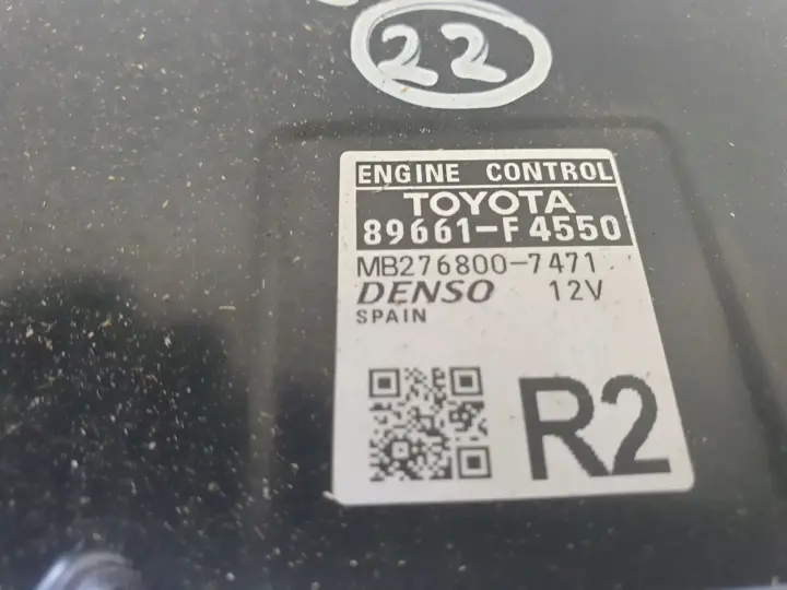 Toyota C-HR 1.8 Hybrid STEROWNIK SILNIKA komputer
