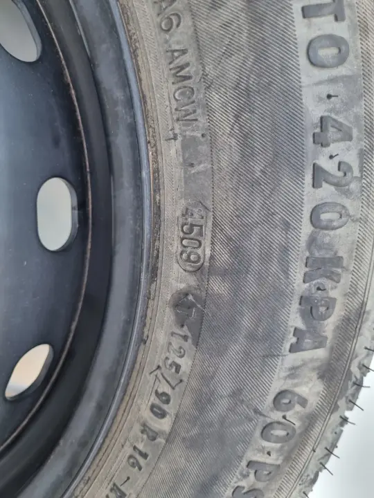 Mercedes W169 W245 KOŁO DOJAZDOWE dojazdówka 125/90 R16 5x112 1694000802