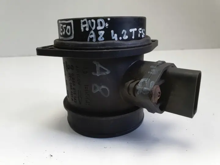 Audi A8 S8 D3 5.2 FSI PRZEPŁYWOMIERZ POWIETRZA 0280218143