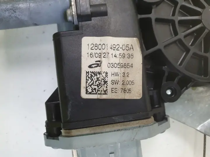 Renault Trafic III PODNOŚNIK SZYBY lewy przód KIEROWCY Mechanizm 128001502B