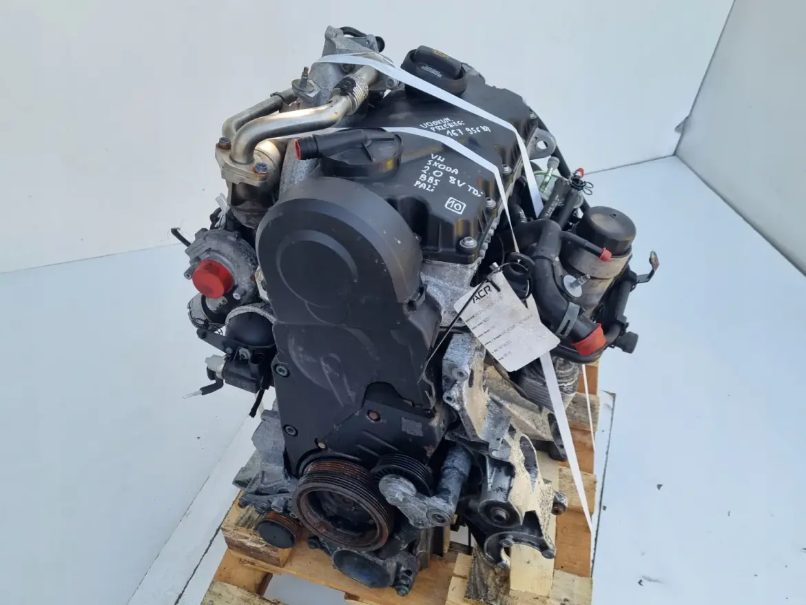 SILNIK KOMPLET Skoda Superb I 2.0 TDI 140KM udokumentowane 167tyś BSS