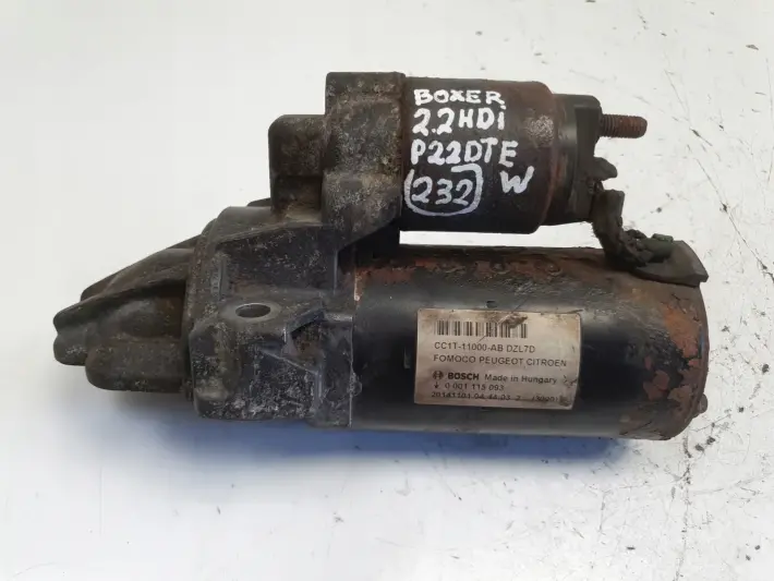 Peugeot Boxer II 2.2 HDI ROZRUSZNIK bosch 0001115093