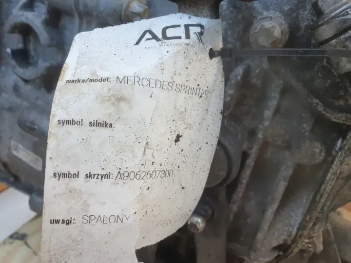 Mercedes Sprinter W906 2.2 CDI SKRZYNIA BIEGÓW 9062607300 A9062607300