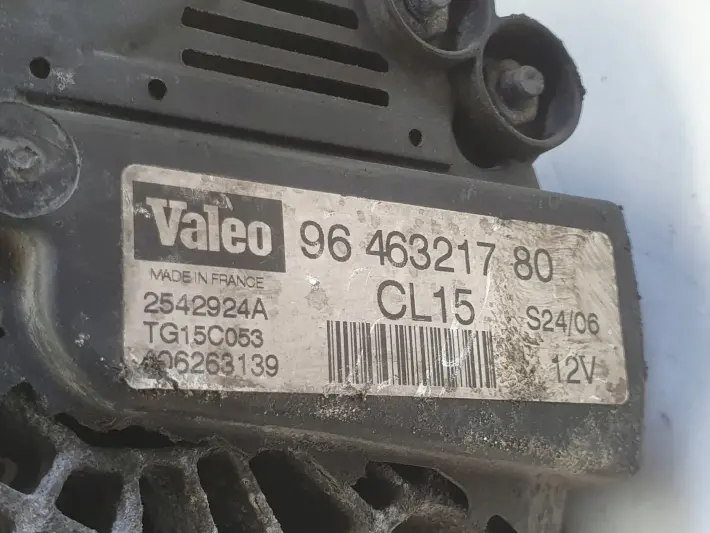 Citroen C5 I 2.0 HDI ALTERNATOR 9646321780 valeo