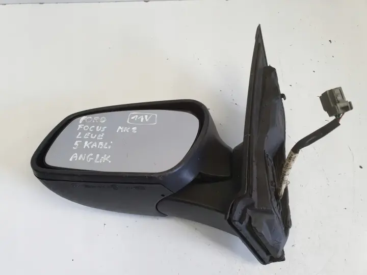 Ford Focus II MK2 04-07r LUSTERKO LEWE KIEROWCY 5 pin pinów 212876099