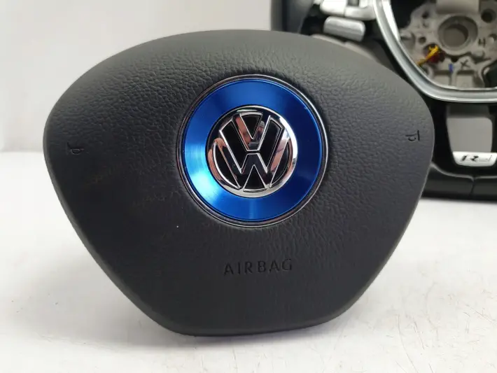 VW Golf VII R LINE KIEROWNICA SKÓRZANA ŁOPATKI