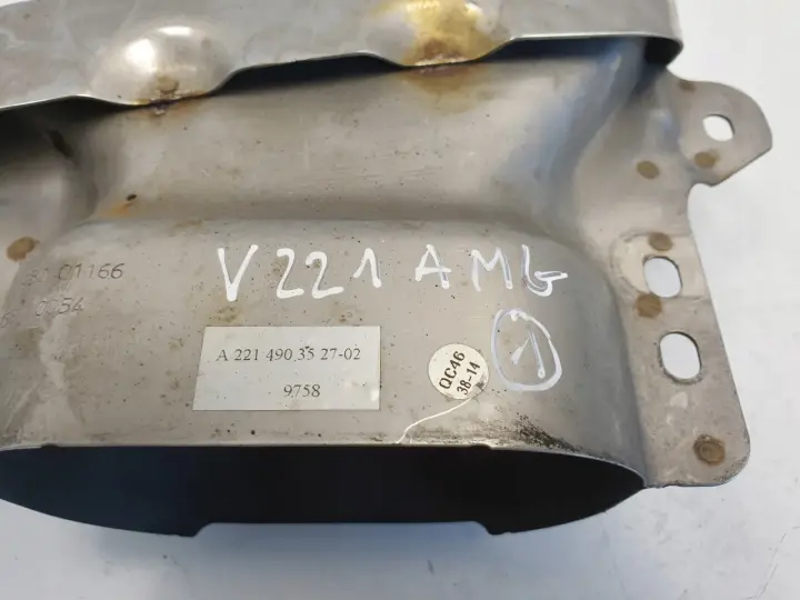 Mercedes W221 amg KOŃCÓWKA TŁUMIKA wydechu TŁUMIK