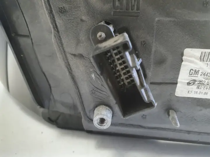 Opel Vectra C Signum LUSTERKO LEWE KIEROWCY 5 pin pinów 24436149