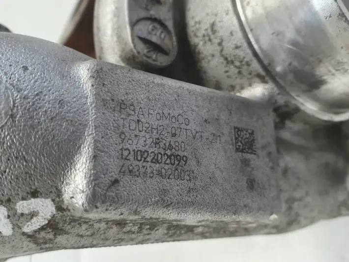 Citroen C3 1.6 HDI TURBOSPRĘŻARKA turbo 9673283680