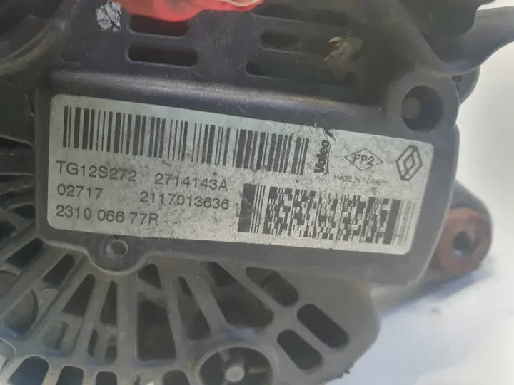 Renault Kadjar 1.2 TCe ALTERNATOR 231006677R 2714143A