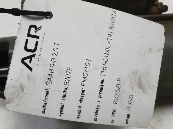 Saab 93 9-3 II 2.0 T ROZRUSZNIK 55353996