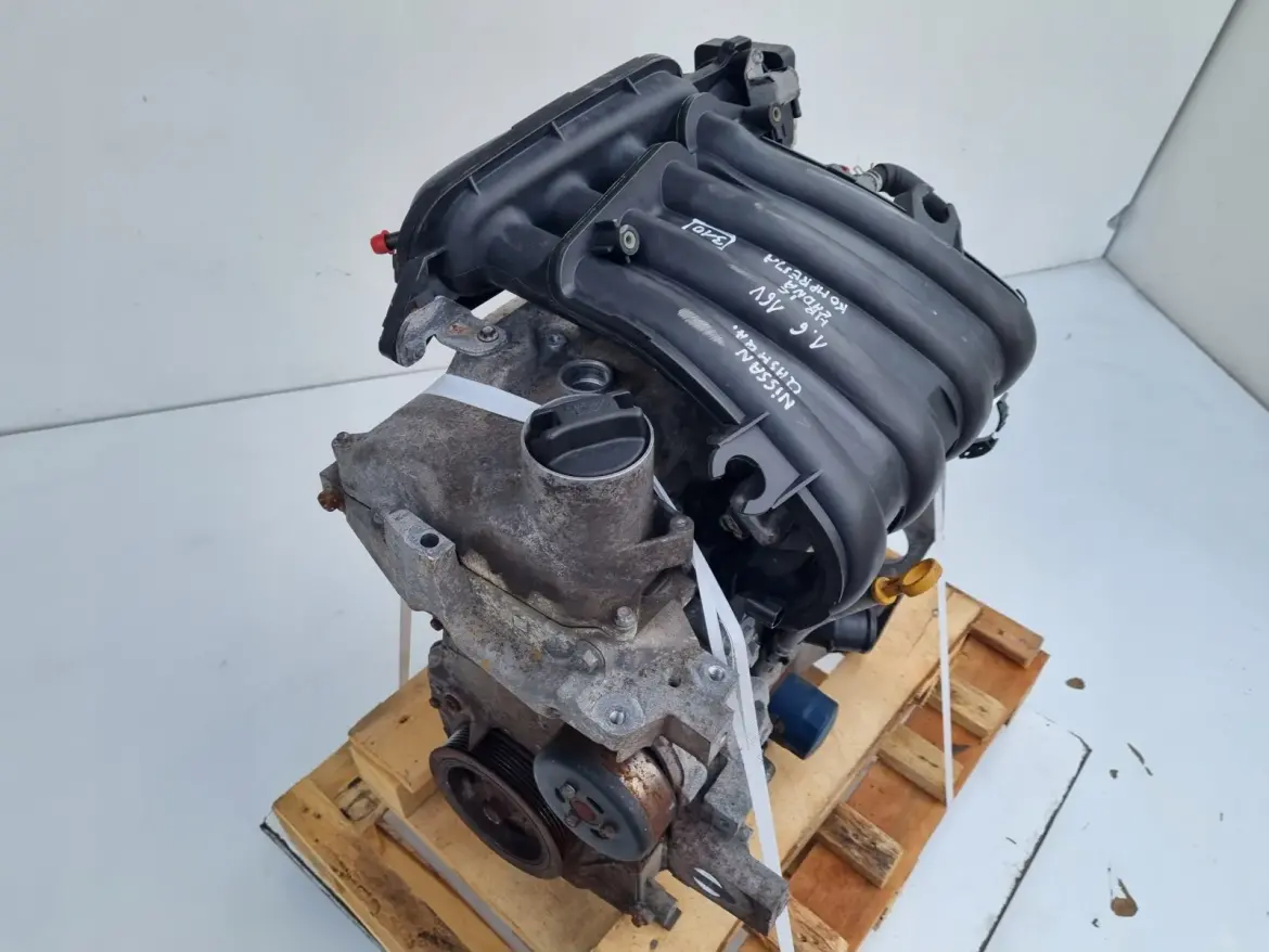 SILNIK PRAWDZIWY Nissan Qashqai 1.6 16V wersja na 4 wtryski HR16 HR16DE