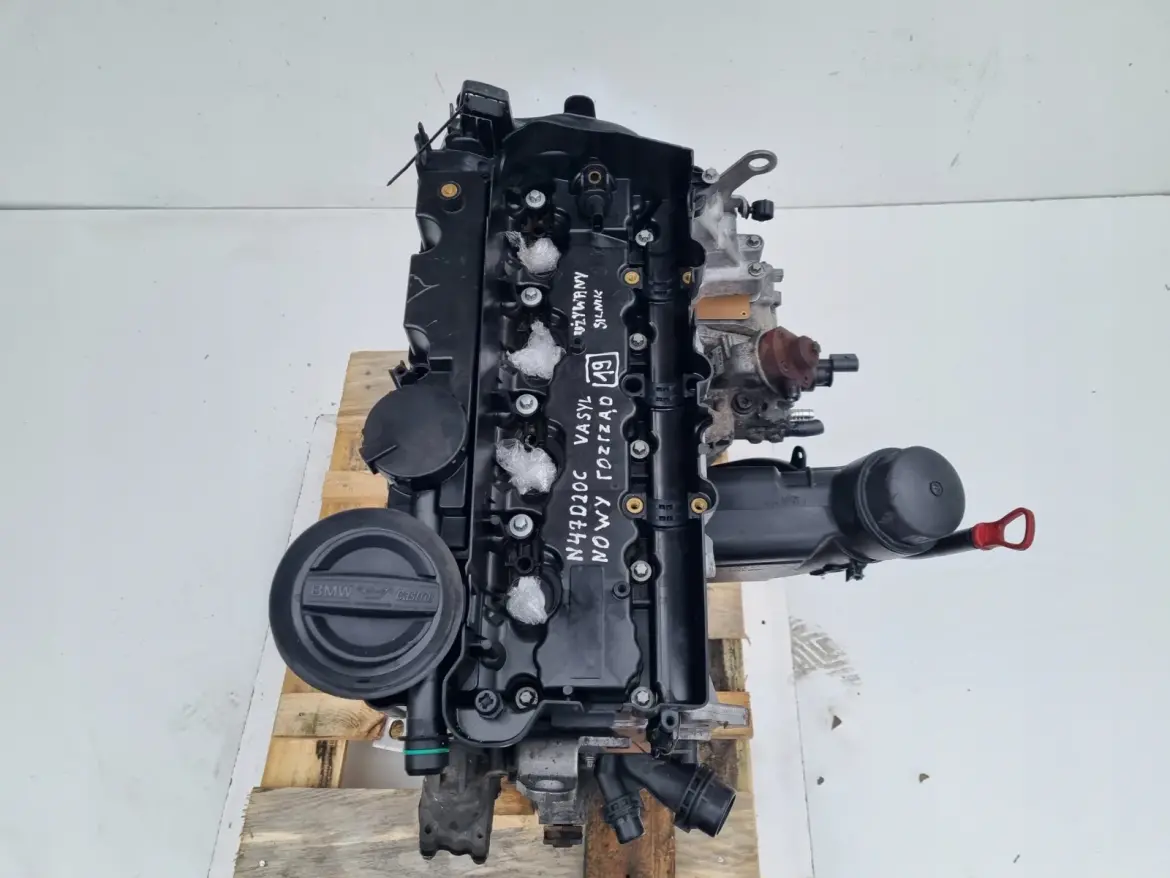 SILNIK PO PRZEGLĄDZIE BMW E90 E91 E92 2.0 D DIESEL nowy rozrząd N47D20C