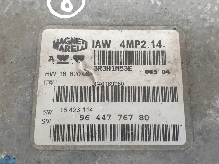 Peugeot 607 2.2 16V STEROWNIK SILNIKA 9644776780