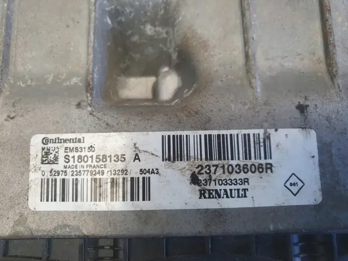 Renault Clio IV 1.2 TCE KOMPUTER SILNIKA sterownik 237103606R S180158135A
