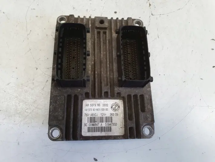 Fiat 500 1.2 8V STEROWNIK SILNIKA komputer 51847332