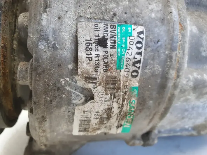 Volvo S60 II V60 I V70 III 2.0 D3 SPRĘŻARKA KLIMATYZACJI