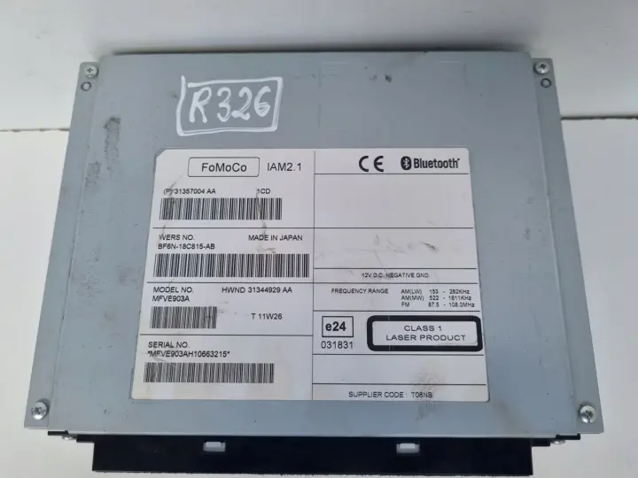 Volvo VOLVO V60 I S60 II V40 II CZYTNIK NAWIGACJI Radio 31357004 31357004AA