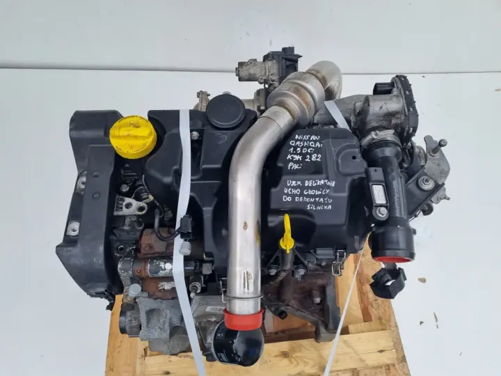 SILNIK KOMPLET Nissan Qashqai 1.5 DCI ładnie pracuje K9K282