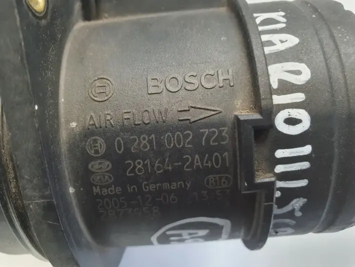 Kia Rio III 1.5 CRDI PRZEPŁYWOMIERZ POWIETRZA 0281002723 28164-2A401