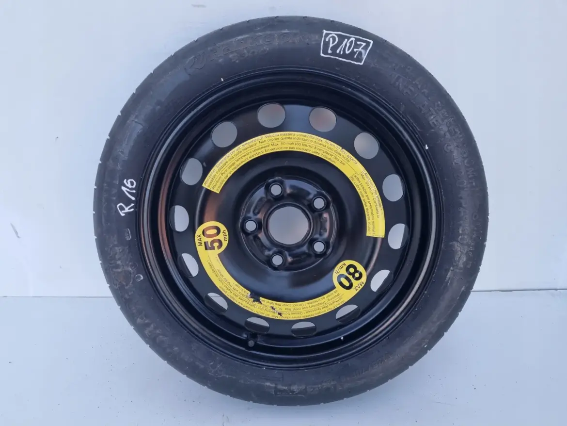 Audi Seat Vw Golf V KOŁO DOJAZDOWE dojazdówka 125/70 R16 1K0601027F 5x112