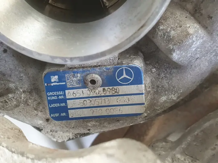Mercedes Sprinter 906 2.2 CDI TURBOSPRĘŻARKA A6510906380