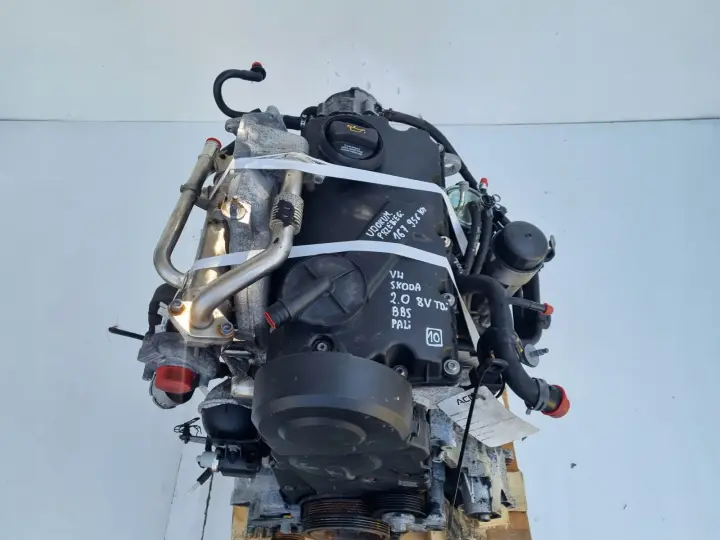 SILNIK KOMPLET Skoda Superb I 2.0 TDI 140KM udokumentowane 167tyś BSS