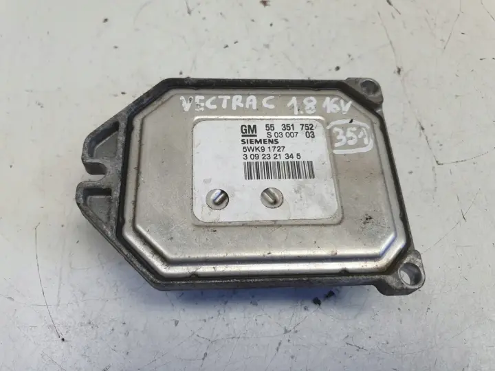 Opel Zafira A 1.8 16V STEROWNIK SILNIKA komputer 55351752