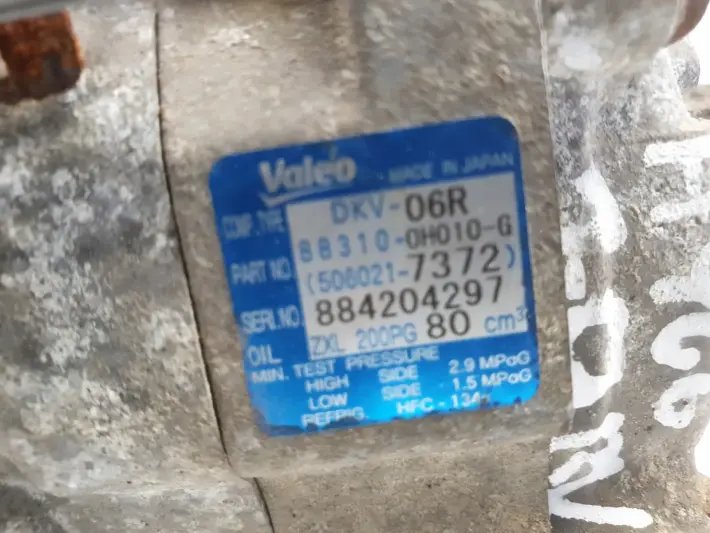 Toyota Aygo 1.0 12V 1KR SPRĘŻARKA KLIMATYZACJI 88310-0H010-G