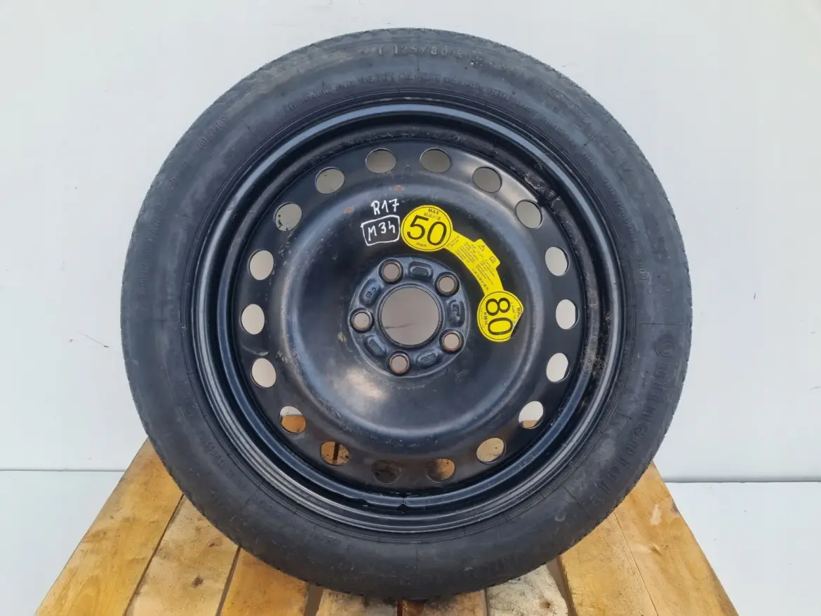 Ford S-Max Mondeo mk4 KOŁO DOJAZDOWE dojazdówka 125/80 R17 6G92-BB 2170800