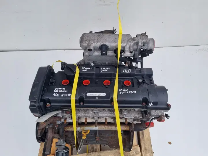 SILNIK KOMPLET Kia Carens II 2.0 16V 139tyś zmienne fazy 160tyś G4GC