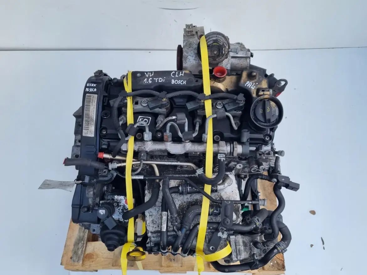 SILNIK KOMPLET Audi A3 III 8V 1.6 TDI 105KM ładnie pracuje 140tyś CLH CLHA
