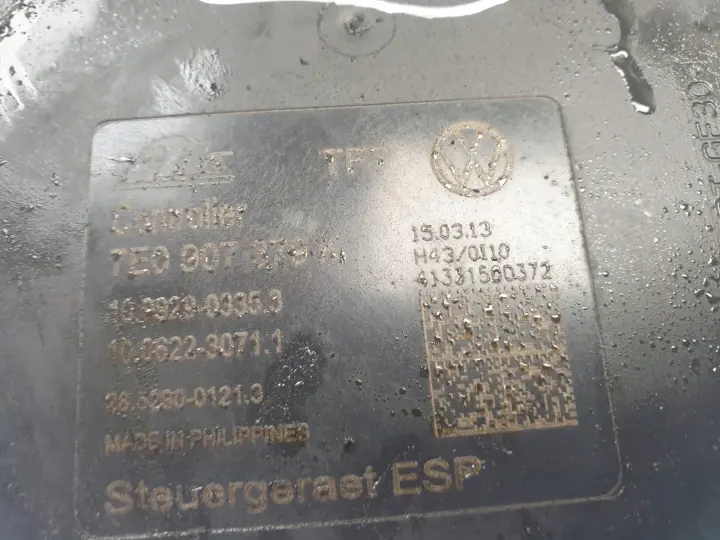 VW Transporter T5 POMPA ABS hamulcowa 7E0614517H
