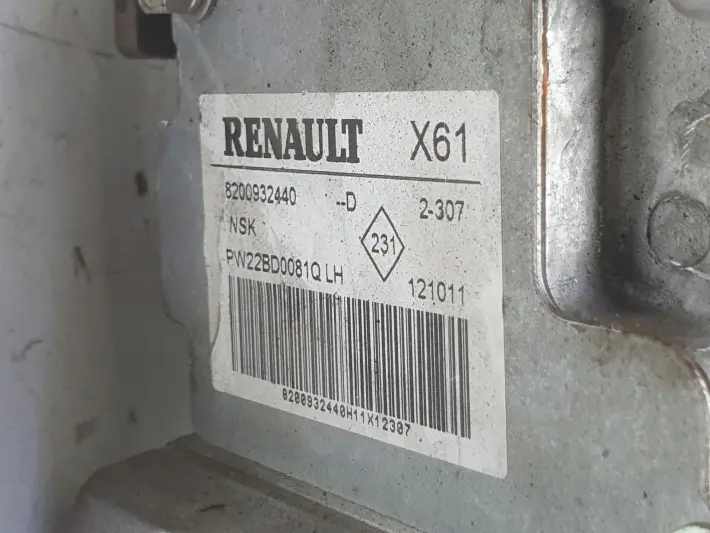 Renault Kangoo II WSPOMAGANIE ELEKTRYCZNE Kolumna kierownicza 8200932440