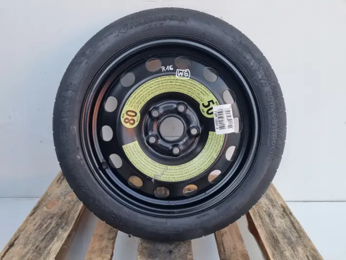 Audi Seat Vw Golf VI KOŁO DOJAZDOWE dojazdówka 125/70 R16 1K0601027S 5x112