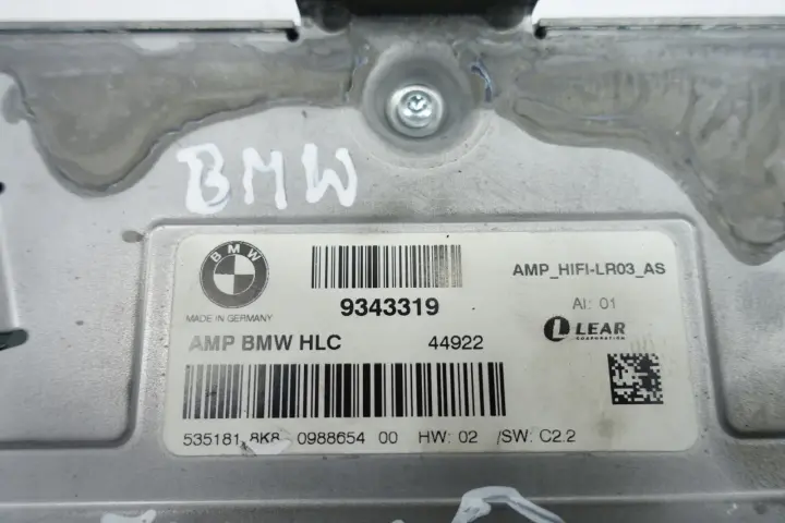 BMW 4 F36 Gran Coupe STEROWNIK WZMACNIACZ moduł