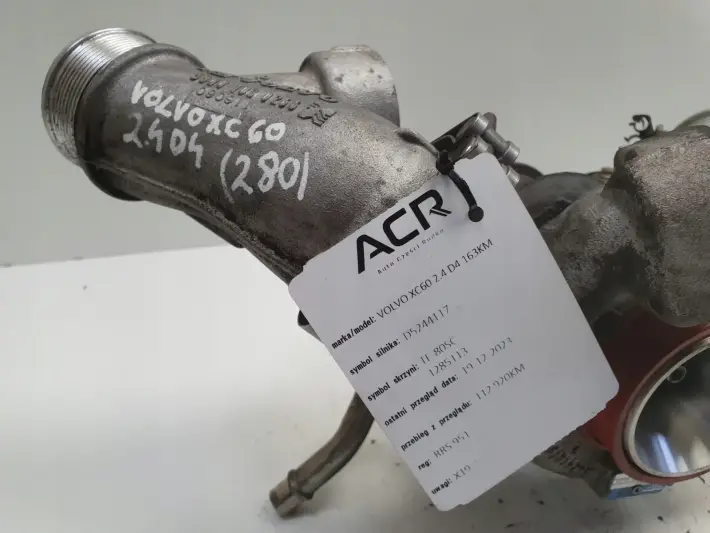 Volvo V60 XC60 S80 2.4 D5 TURBOSPRĘŻARKA turbo 36002757 36002640 31293086