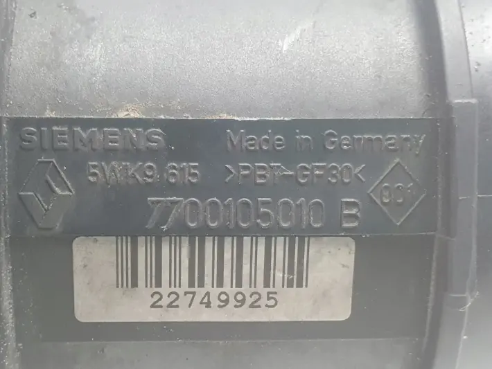 Renault Scenic I 1.9 DTI PRZEPŁYWOMIERZ 7700105010B 5WK9615