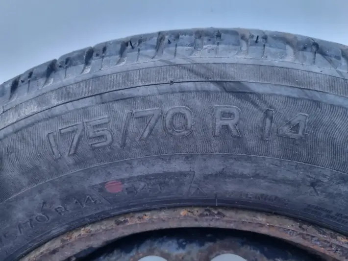 Fiat Fiorino III Qubo Nemo Bipper KOŁO ZAPASOWE Zapas 175/70 R14 4x98