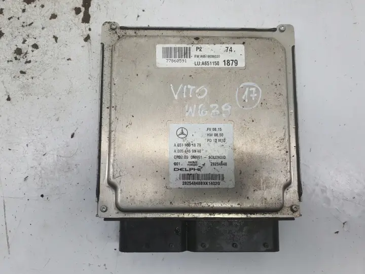 Mercedes Vito W639 2.2 CDI STEROWNIK SILNIKA komputer A6511501879