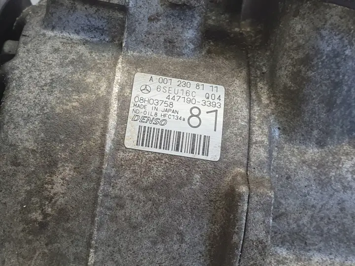 Mercedes SLK R171 3.0 V6 SPRĘŻARKA KLIMATYZACJI A0012308111